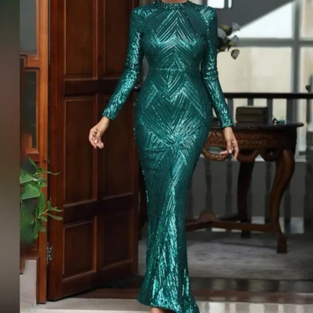 Gorgeous sequins gown